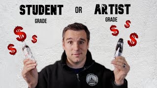 Student vs Artist Oil Paints [upl. by Ennovoj]