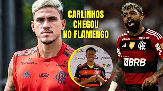 Carlinhos no Flamengo disputa com Gabigol e Pedro [upl. by Clabo940]