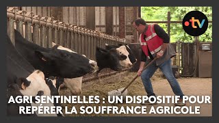 Les Agri Sentinelles des volontaires formés à repérer le malêtre des agriculteurs et à les aider [upl. by Ogdan805]