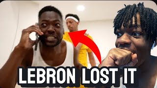 RDCworld1 “How LeBron Was In The Locker Room After Losing To The Nuggets In The Playoffs”REACTION [upl. by Simetra]