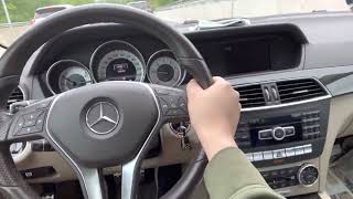 2013 Mercedes C300 POV Drive [upl. by Faustina]