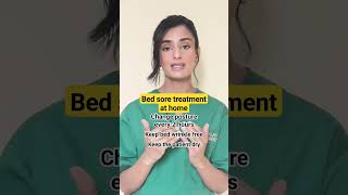 Bed sore treatment at home bedsore treatment shortvideo [upl. by Aitsirt981]