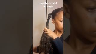 Another braided hairstyle pinterestinspired braidedhairstyles shorts [upl. by Ingemar]