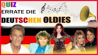 ♫♪ Musikquiz 2 Errate die Deutschen Oldies Beliebte Hits der 60er amp 70er ♫♪ [upl. by Ainat785]