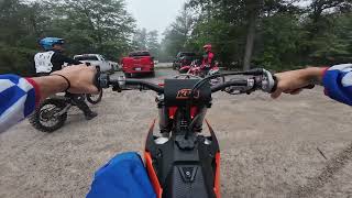 First Ride on the 2025 KTM 150SXThis Thing Rips Pt3 [upl. by Suhsoj612]