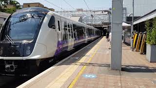 TFL Rail Class 345  345057 arriving Ealing Broadway on 240620 [upl. by Aria]