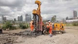 Alex Chinneck unveils installation modelled on upsidedown electricity pylon [upl. by Taryne]