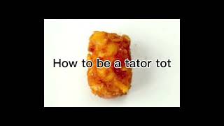 How to become a tator tot [upl. by Rednal7]