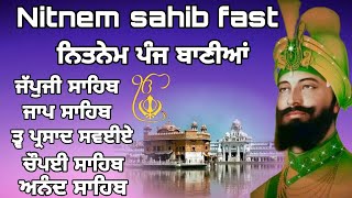 full Morning Path panj baniaਅੰਮ੍ਰਿਤ ਵੇਲੇ ਦਾ ਪੂਰਾ ਪਾਠਨਿੱਤਨੇਮ ਸਾਹਿਬ ਪੰਜ ਬਾਣੀਆਂ nitnempath [upl. by Alicsirp]