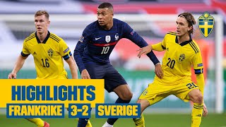 Highlights Frankrike  Sverige 42  Nations League  Tung förlust i Nations League [upl. by Yttak181]