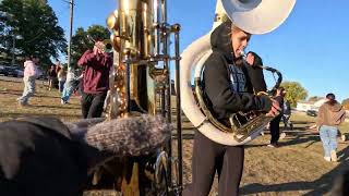 Alto Sax Cam  ROWVA Marching Band 2024 [upl. by Hsivat984]