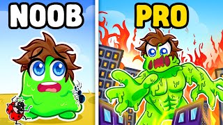 I Went NOOB to PRO in Roblox BIGGEST SLIME Simulator [upl. by Suirauqram]