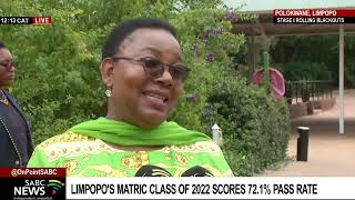 Matric Results 2022  Limpopo province celebrating much improved pass rate [upl. by Siuraj]