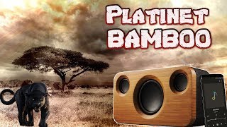 Platinet BAMBOO 21 Speakers  test recenzja review bardzo eleganckiego głośnika BT [upl. by Cinimod111]