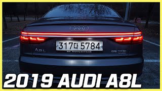 AUDI A8L 2019 55 TFSI Quattro Night Drive POV with 2019 Audi A8L [upl. by Tegirb]