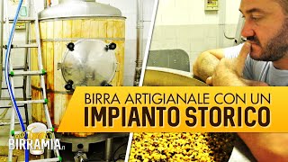 Birra artigianale con un IMPIANTO STORICO tradizionale inglese 🍺 Birramia [upl. by Natanoy]