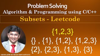 Subsets  Leetcode  Problem Solving [upl. by Guenna372]