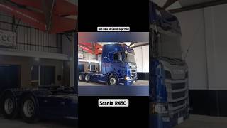 Scania R450 Caminhão Forte scaniar450 azul [upl. by Mills]