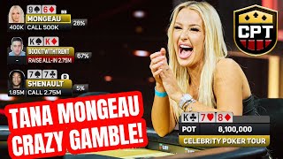 Craziest Poker Hand of 2024 Celebrities Go Crazy [upl. by Shellie]