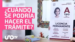 Licencia de conducir permanente en CDMX ¿cuándo se podrá hacer el trámite [upl. by Yllus]