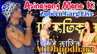 Asinayang mane kiZubeen Garg Stage PerformanceAt Dhupdharalive [upl. by Auqinaj162]