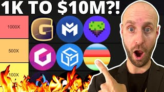 🔥TOP 10 GAMING CRYPTO COINS TO TURN 1K INTO 10M BY 2026  LAST CHANCE [upl. by Annecorinne]