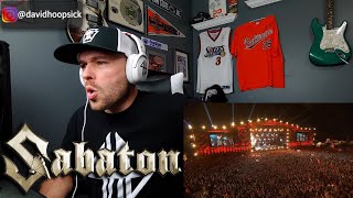 SABATON  Uprising REACTION  OFFICIAL LIVE [upl. by Savory206]