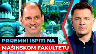 Prijemni ispiti na Mašinskom fakultetu  Dr Vladimir Popović  URANAK1 [upl. by Kellyn]