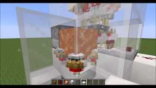 Minecraft  Elevage automatisé  Poulailler 100 automatique le plus compacte du monde [upl. by Etnud]