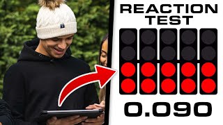 How Quick Are Lando Norris Reactions F1 REACTION TEST [upl. by Nwotna]