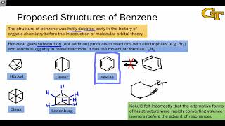 3101 The Structure of Benzene [upl. by Ahseekal959]