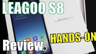 Leagoo S8 Test Review  189 HD LTE Budget Samsung S8 Style  Handson Deutsch engl hints [upl. by Pillihpnhoj]