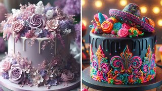 999 Oddly Satisfying Cake Decorating Compilation  Awesome Cake Decorating Ideas  So Tasty Cake [upl. by Ammeg]