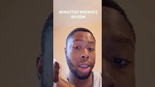 Wingstop Brownie Review wingstop wingstop wingstopreview youtubeshorts [upl. by Karlis]