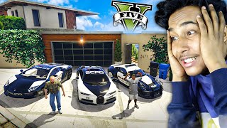 GTA V  STEALING POLICE SUPERCARS FOR LESTER [upl. by Laucsap796]