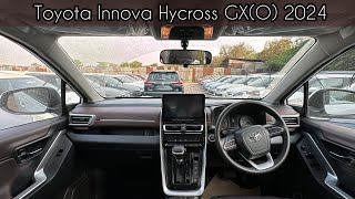 2024 Toyota Innova Hycross GxO ❤️ New Petrol Top Model  Rs 2099L  Most Value for money variant [upl. by Aneeram]