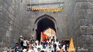 RAIGAD FORT TREK on SHIVRAJYABHISHEK DAY  Raigad Killa  Shivaji Maharaj [upl. by Tihom]