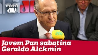 Eleições 2018  Jovem Pan sabatina Geraldo Alckmin [upl. by Aleb]