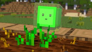 The Little Movies for Little Slime Let It Grow Minecraft Animation [upl. by Terrie]