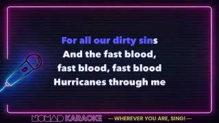 Frightened Rabbit  Fast Blood Karaoke [upl. by Meekyh]