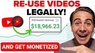 How To LEGALLY Reuse Other People’s Videos on YouTube AND GET PAID FOR IT [upl. by Coray711]