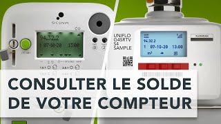 ORES  Consulter le solde de votre compteur [upl. by Grindlay]