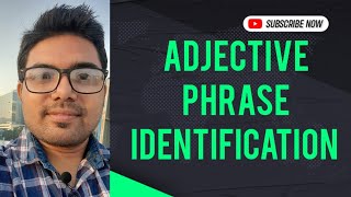 Adjective phrases tricks  Adjective phrases identification viralvideo viral english [upl. by Atiek707]