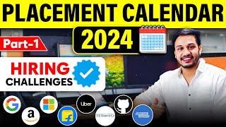 Placement amp Internship Calendar 202324  OffCampus Hiring 2023  Which company hires when [upl. by Ezekiel]