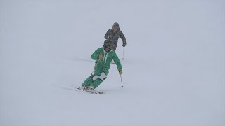 Der Weg zum richtigen Skifahren  technisch sauber fahren bei schlechten Bedingungen [upl. by Goodspeed192]