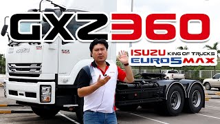 รถบรรทุก ISUZU GXZ360 EURO5 [upl. by Leiruh]