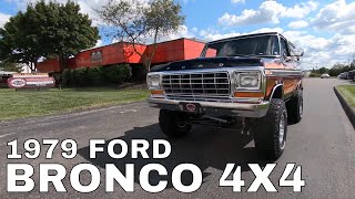 1979 Ford Bronco 4X4 For Sale [upl. by Maher]