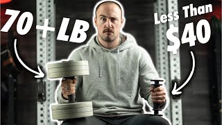 The Cheapest Adjustable Dumbbells Coop Recommends… [upl. by Zeena]