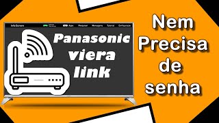 Como conectar Panasonic Viera Link na internet [upl. by Hardan]