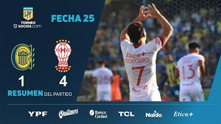 TorneoSocios  Fecha 25  resumen de Rosario Central  Huracán [upl. by Jaymee]